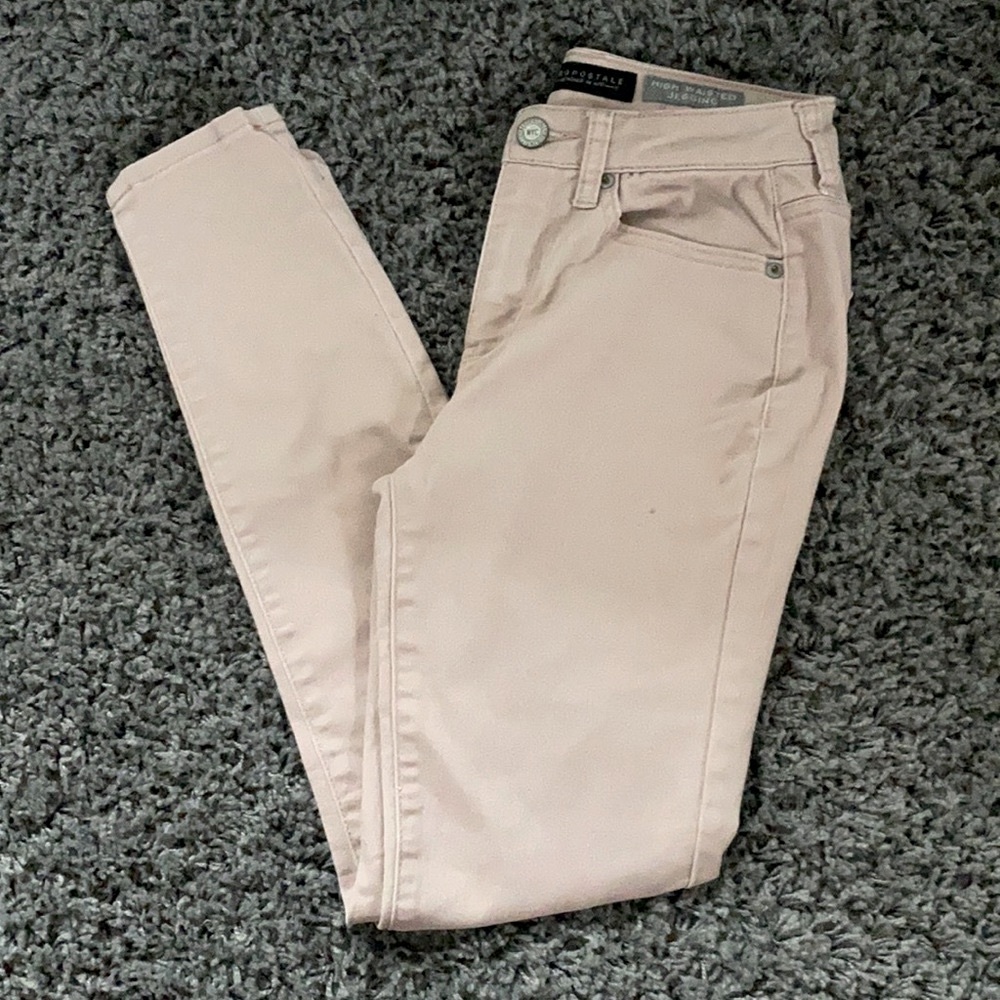 Aeropostale high waisted skinny jeans